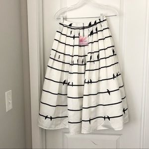 Chicwish Full Circle Pleated Skirt, never worn